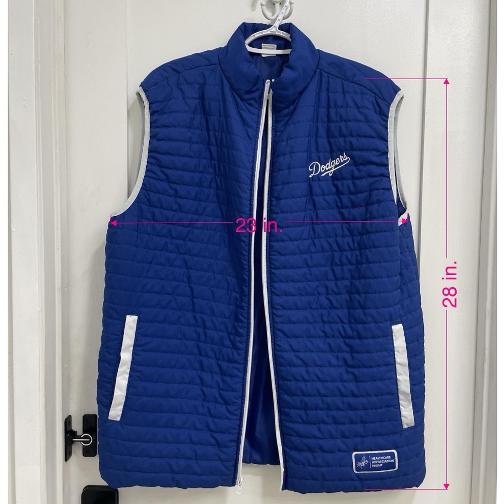 Dodgers Healthcare Appreciation lightweight puffer vest